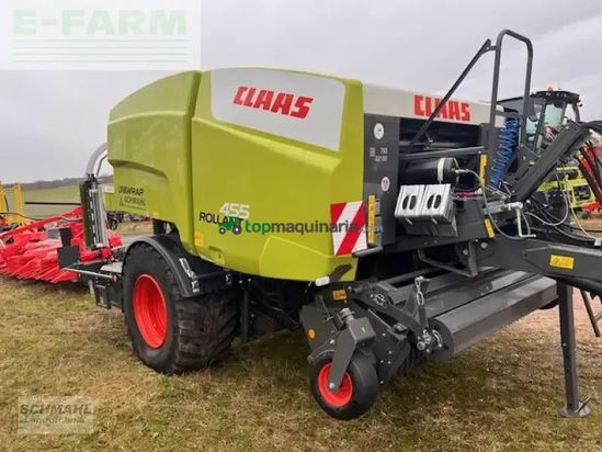 Empacadora gigant - Claas - rollant 455rc uniwra