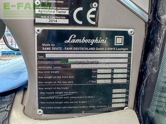 Tractor agrícola - Lamborghini - r 6.140.4