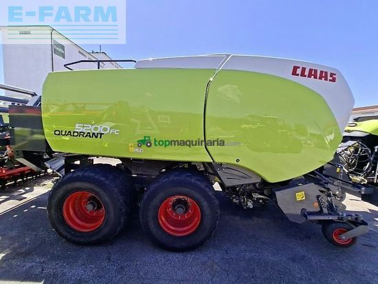 Empacadora gigant - Claas - quadrant 5200 fc tandem