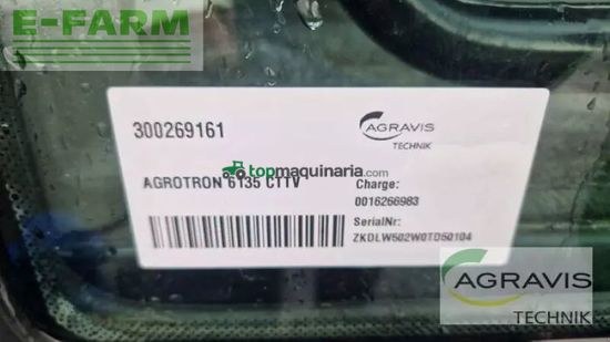 Tractor agrícola - Deutz-Fahr - agrotron 6135 cttv