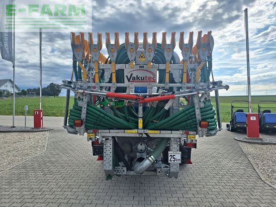 Cisterna - Vakutec - va 8300 mit turbofüller und 9m schleppschuverte