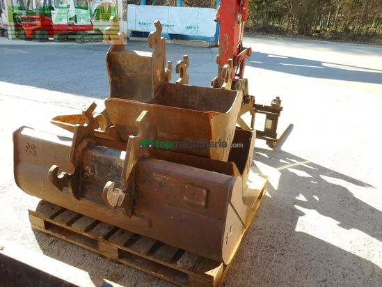 Excavadora - Kobelco - sk55srx-6 ( 5.100kg ) 4 löffel + palettengabel