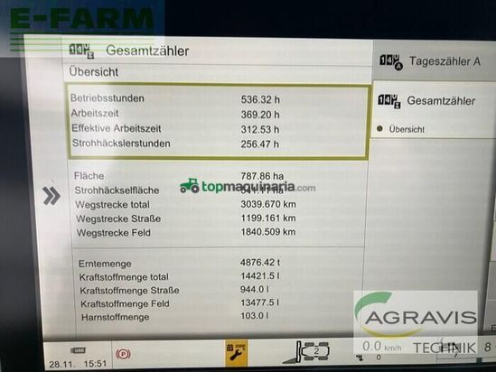Cosechadora de Cereal - Claas - lexion 5400
