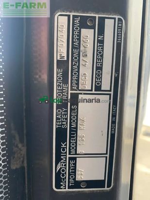 Tractor agrícola - McCormick - g135 max