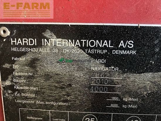 Atomizador - Hardi - navigator 4000