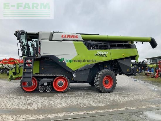 Cosechadora de Cereal - Claas - lexion 7600 terra trac