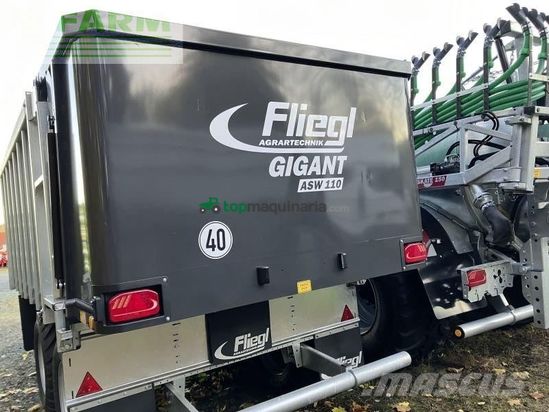 Remolqu agrícola - Fliegl - gigant asw 110 tandem