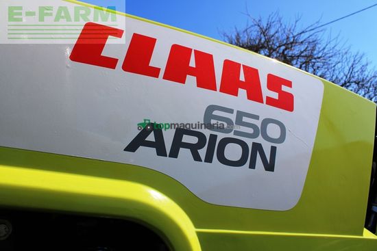 Tractor agrícola - Claas - arion 650 cmatic CMATIC