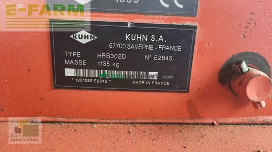 Combinado de siembra - Amazone - hrb302d mit amazone d8/30 spezial