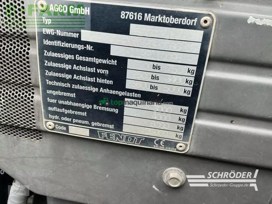 Tractor agrícola - Fendt - farmer 309 ci