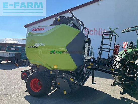 Empacadora gigant - Claas - variant 580 rc pro