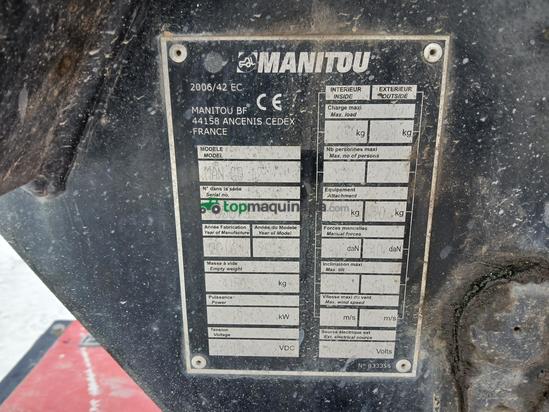 Brazo MANITOU MAN GO 12