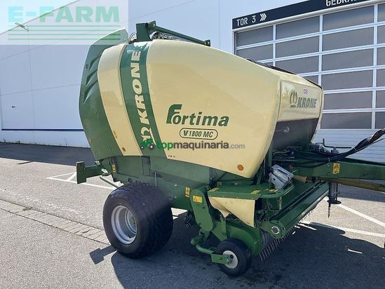 Empacadora gigant - Krone - fortima v 1800 mc