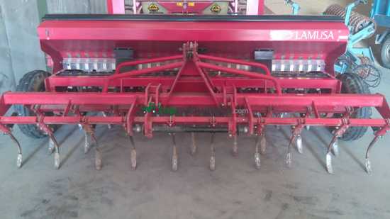 Sembradora mecánica - Lamusa con preparador