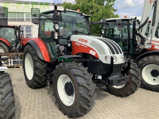Tractor agrícola - Steyr - 4100 kompakt hi-lo 1.5