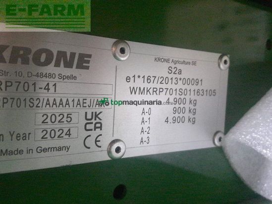 Empacadora gigant - Krone - comprima v 180 xc