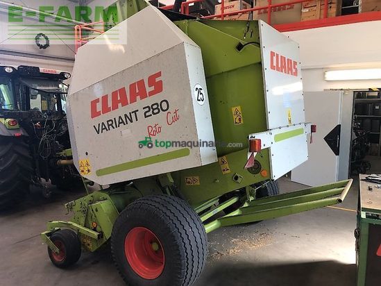 Empacadora gigant - Claas - variant 280 rc