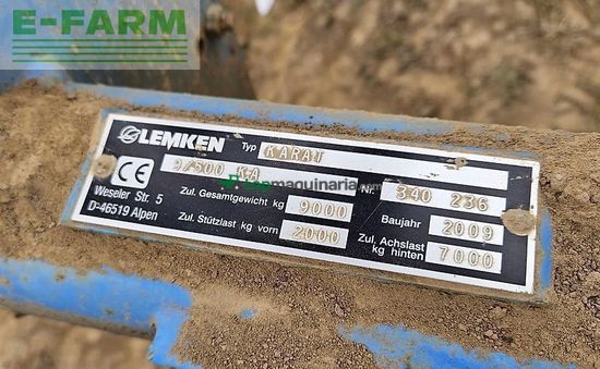 Cultivador - Lemken - karat 9/500ka