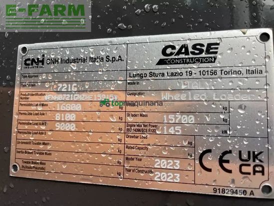 Minicargadora - Case IH - 721 g