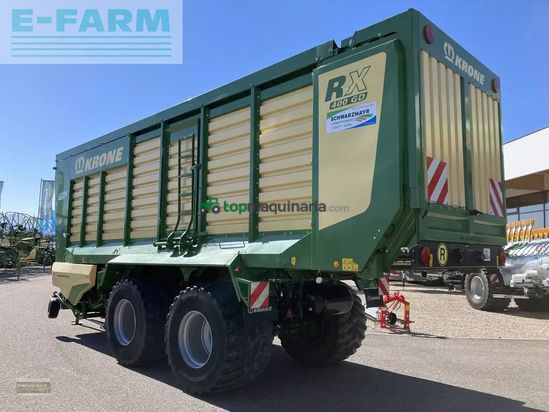 Remolqu agrícola - Krone - rx 400 gd