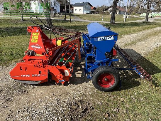 Combinado de siembra - Kuhn - hrb 252 mit fiona sämaschine 2,5m