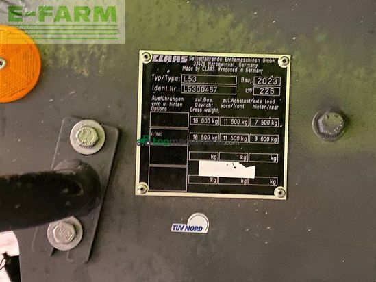 Cosechadora de Cereal - Claas - trion 530