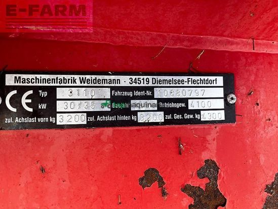Minicargadora - Weidemann - 3110 d/p