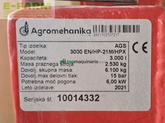 Atomizador - Agromehanika - ags 3000 en
