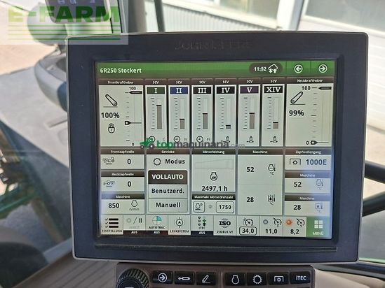 Tractor agrícola - John Deere - 6r250 garantie 06/2028