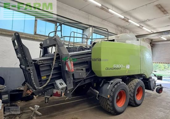 Empacadora gigant - Claas - quadrant 5300 fc tandem - fine cut