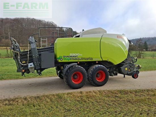 Empacadora gigant - Claas - quadrant 5300 fc