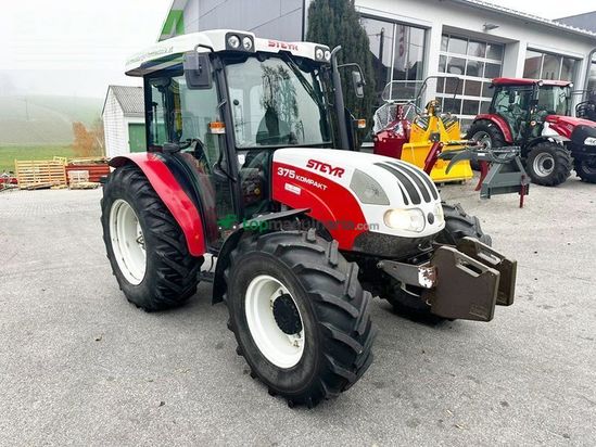 Tractor agrícola - Steyr - kompakt 375 a komfort