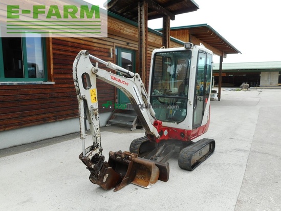 Excavadora - Takeuchi - tb 216 ( 1.865kg ) 3 löffel + verstellfahrwerk