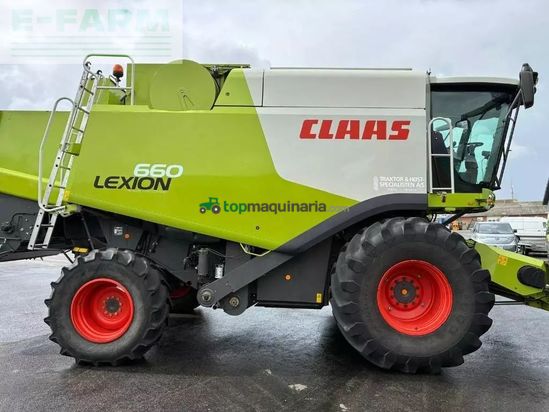 Cosechadora de Cereal - Claas - lexion 660 4wd