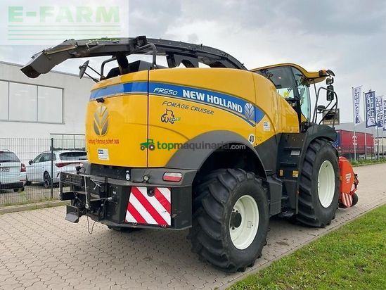 Cosechadora de Cereal - New Holland - fr 550 + kemper c3003