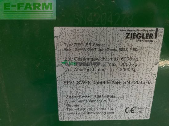 Cabezal - John Deere - 625X