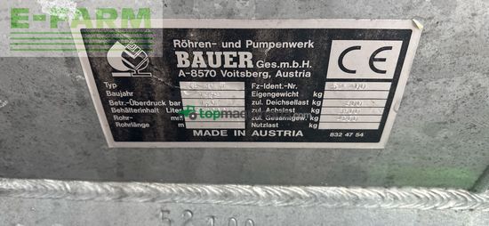 Cisterna - Bauer - güllefass vb 30 v 3000 liter