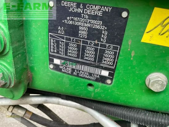 Tractor agrícola - John Deere - 6130r + 623r *kundenauftrag*