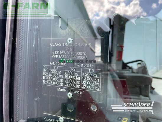 Tractor agrícola - Claas - arion 650 cmatic | rtk