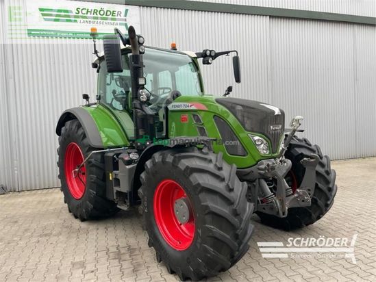 Tractor agrícola - Fendt - 724 vario s4 profi plus