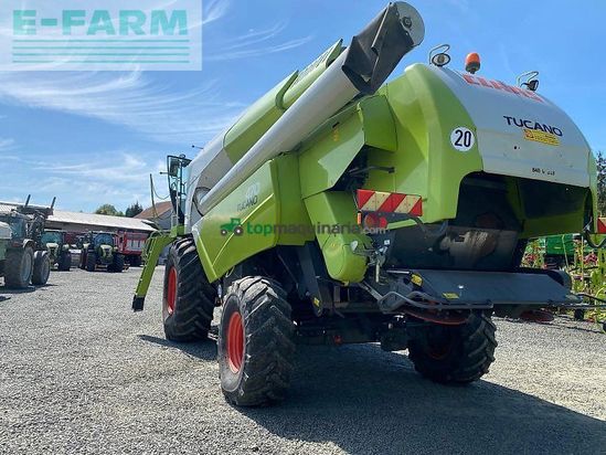 Cosechadora de Cereal - Claas - tucano 470 4-trac allrad