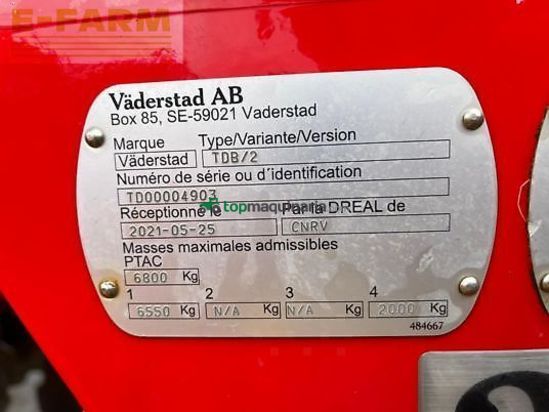 Cultivador - Väderstad - topdown 400