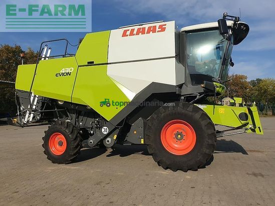 Cosechadora de Cereal - Claas - evion 430 classic + vario 620