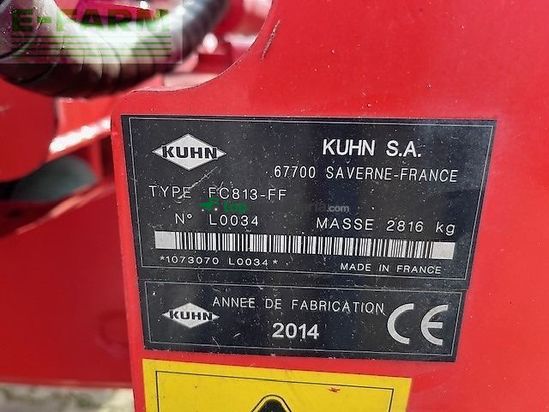 Cortacésped manual - Kuhn - fc 813