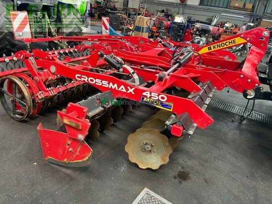 Grada de disco - Knoche - crossmax x-kurzscheibenegge 4,5mt