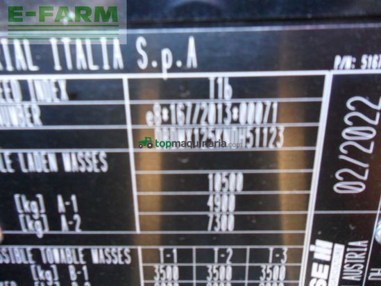 Tractor agrícola - Case IH - maxxum 125 cvx CVX