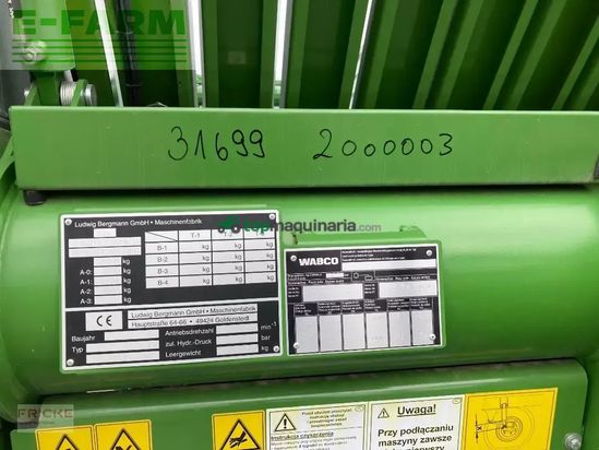 Remolqu agrícola - Bergmann - carex 370 s demo