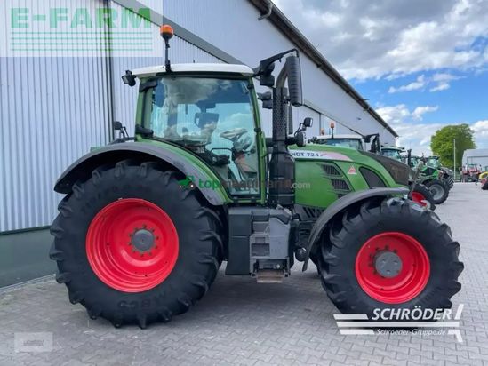 Tractor agrícola - Fendt - 724 s4 profi plus