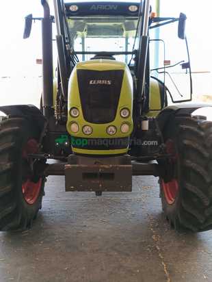 Tractor agrícola - Claas ARION 610  con Pala tenías 