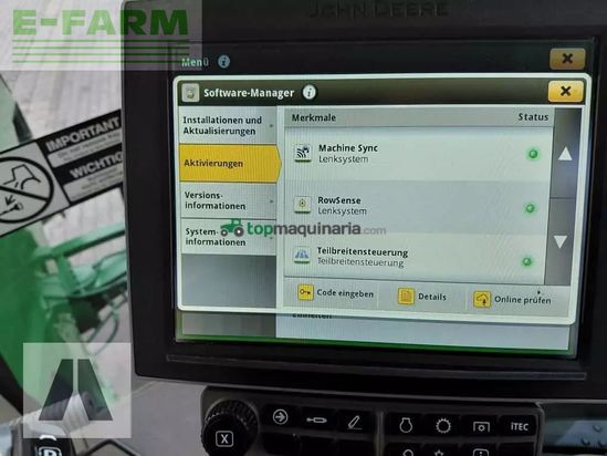 Tractor agrícola - John Deere - 8rx 370 8rx370